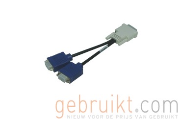 HP DMS-59 to dual VGA cable (Y-cable) PN: 338285-006 DMS59