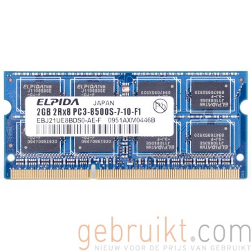 2GB DDR3-1066 PC3-8500 Elpida EBJ21UE8BDS0-AE-F