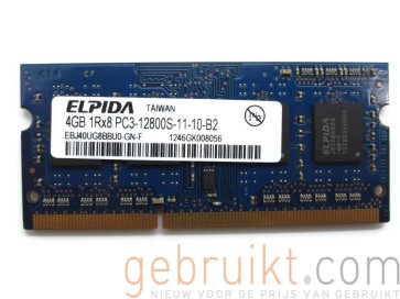 8GB ( 2x 4)4GB SODIMM DDR3-12800 1600mhz micron