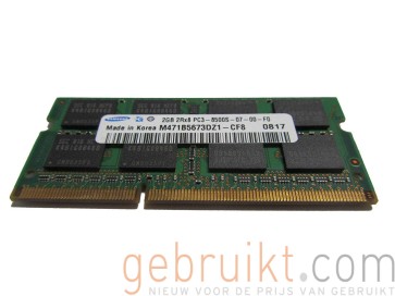 2gb 2Rx8 DDr3 8500 Samsung PN:M471B5673DZ1-CF8