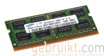 2GB SODIMM DDR3-8500 1066 mhz samsung PN:M471B5673EH1-CF8