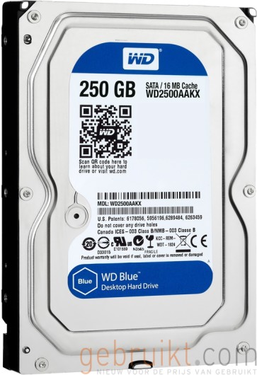 250GB 3.5 inhc sata WD Blue WD2500AAKX