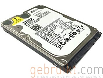 320GB 2.5 inch  SATA  schijf Western 