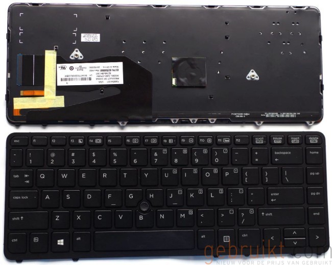 HP Elitebook 840 G1 850 G1 Keyboard US backlit 736654-001 731179-001 HP Elitebook 840 G1 850 G1 Keyboard US backlit 736654-001 731179-001