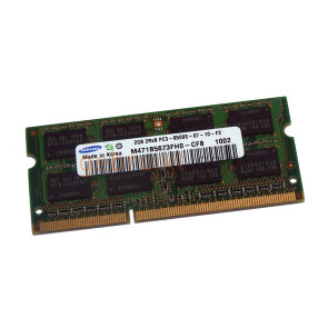 2GB SODIMM DDR3-8500 1066 mhz samsung M471B5673FH0-CF8