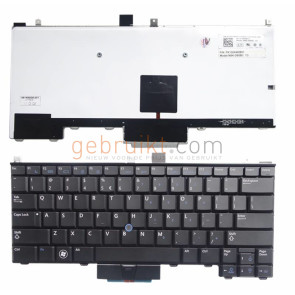Dell Latitude E4310 toetsenbord met  Backlit Black Keyboard