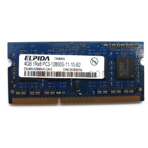 8GB ( 2x 4)4GB SODIMM DDR3-12800 1600mhz micron