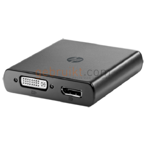 HP C5U89AA Dual Output USB 3. Graphics Adapter DVI DisplayPort 705612-001 NEW