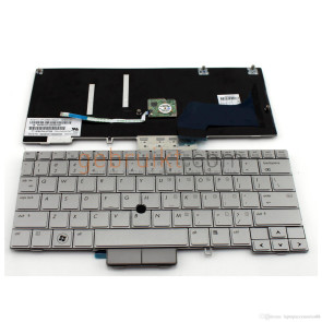 HP EliteBook 2760p silver US Keyboard MP-09B63US64421 MP-09B6