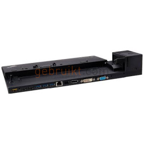 Lenovo ThinkPad pro Dock - Port replicator - ThinkPad L440; L450; T440; T440p (2 cores); T440s; T450s; T540p; T550; W550s; X240; X250 (40A00090US)
