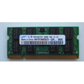 2GB SODIMM DDR2 PC2-5300S 667MHz Samsung M470T5663QZ3-CE6