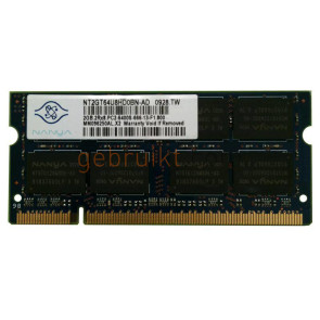 2gb 2RX8 PC2 6400S-666-13-F1-800  Nanya  PN:NT2GT64U8HD0BN-AD